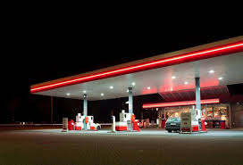 Fuel station representing fuel and convenience businesses